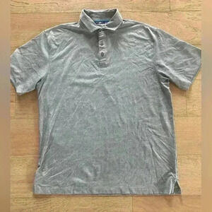 Devereux Mens Golf Polo Blue Medium